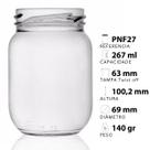 5 Potes Vidro p/ Leite Materno Com Tampas Plasticas BPA Free