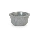 5 Ramekins Molho 90ml Cinza Stone 100% Melamina Gourmet Mix