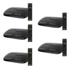 5 Receptor Digital Vivensis Vx10 Nova Parabólica Preto