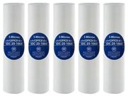 5 Refil Cartucho Polipropileno 10x2.1/2 Hydronix 5 Micras