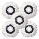 5 Refil Mops 360 Esfregão Giratório Spin Fit Balde