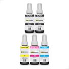 5 Refil Tinta Compatível Epson L110 L200 L555 L565