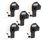 5 Rolos Etiqueta Compativel P/ Brother Dk-1203 Ql800 17x87mm