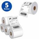 5 Rolos Etiquetas Adesivas 10cmx15cm Bobina Térmica 1000 Etiquetas