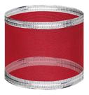 5 Rolos Fita Natal Voil Aramada 3,5cm X 2m X 5rolo = 10 Metr