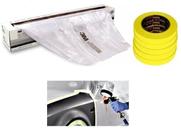 5 Rolos Isolamento Pintura Automotiva 4m X 80m 3m + 5 Fitas