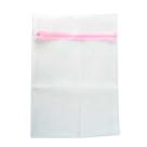 5 Sacos para Lavar Roupas 30x40CM Delicadas com Zíper Branco