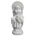5 Santa Teresinha baby em Gesso Cru