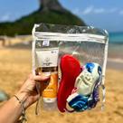 5 Saquinho Organizador Lingeries e Biquínis para Mala de Viagem