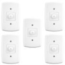 5 Sensor de Presença de Parede Embutir 42 MPE-20 Bivolt