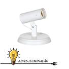 5 Spot Articulado Liso de Sobrepor Teto E-27