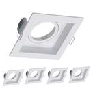 5 Spot Embutido Quadrado Recuado MR11 GU10 Save Energy 5 Spot Embutido Quadrado Recuado MR11 GU10 Save Energy