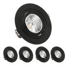 5 Spot Embutido Redondo Face Plana AR70 E27 - Save Energy