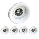 5 Spot Embutir No Frame Ar70 Gu10 Redondo Save Energy