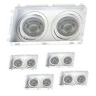 5 Spots Duplo de Embutir Par20 com Base E27 Save Energy 5 Spots Duplo de Embutir Par20 com Base E27 Save Energy