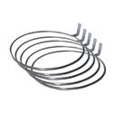 5 Suporte Porta Vaso Plantas 15cm Parafusar Decoração Jardim Vertical Sem Vaso
