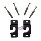 5 Suporte Tv Universal Metal Fixo Para Led Lcd E Monitor 47
