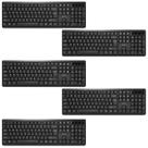 5 Teclado Sem Fio TC607 USB 2.4GHz ABNT2 Preto Multilaser