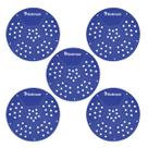 5 telas para banheiro mictorio bralimpia cor azul 15cm 5 telas para banheiro mictorio bralimpia cor azul 15cm