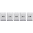 5 Tomadas Simples Tramontina 20a Aria Sem Parafuso Oferta
