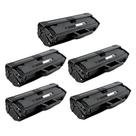 5 Toner Compatível 105a W1105a S/ Chip 107a 107w 135a M13