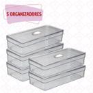 5 Un Organizadores Porta Ovos Com Tampa Acrilico Retangular 5 Un Organizadores Porta Ovos Com Tampa Acrilico Retangular