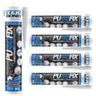 5 Unidades Cola Selante PU40 Fix Branco 280ml 387g Tekbond 5 Unidades Cola Selante PU40 Fix Branco 280ml 387g Tekbond