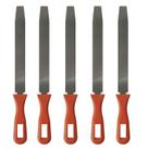 5 Unidades Lima Chata Aco/Plastico "6" 15cm Certta