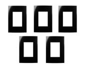 5 unidades Placa 4x2 3 Postos Ebony Margirius 15913