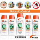 5 Unidades Protetor Solar C/ Repelente Nutriex Fps30 120ml