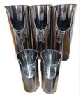 5 Unidades Suporte Inox Batom.