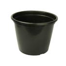5 vasos plasticos pote 20 para mudas de plantas e frutiferas volume de 3 litros cor preta