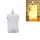 5 Velas Led Eletrônica Decorativa Acrilico Transparente Luz 5 Velas Led Eletrônica Decorativa Acrilico Transparente Luz