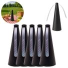 5 Ventiladores Mesa Anti Moscas Repelente Insetos Portátil