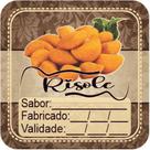 50 100 150 200 unidades adesivo etiqueta tag embalagem quadrado 3,5 cm x 3,5 cm risole risoles salga