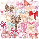 50 adesivos de laços coquette, adesivos de laços, adesivos de laços retrô e fofos para adultos, para garrafa de água, notebook, diário e scrapbook
