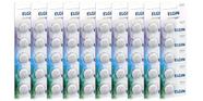 50 Bateria Moeda Botão Blister Lithium 3v Pilha Elgin Cr2016