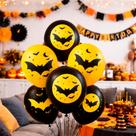 50 Bexigas balão n11 Decoração Morcego festa Batman aniversa 50 Bexigas balão n11 Decoração Morcego festa Batman aniversa