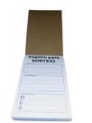 50 Blocos C/ 100 Fls Cupom de Sorteios Ideal para promoções