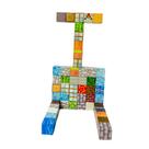 50 Blocos Mine Magnéticos Brinquedo Construção