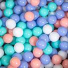 50 Bolas de Plástico de 55mm para Piscina - Brinquedo para Bebês e Crianças