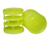 50 Buchas plásticas amarelas recarga cart metal cal 12 com Balote SG