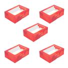 50 CAIXAS C/VISOR P/6 DOCES 4x12x8 CM SWEET LOVE C4896 IDEIA