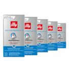 50 Cápsulas para Nespresso, Café Italiano Illy, Descafeinado
