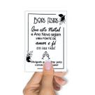 50 Cartões Agradecimento Boa Festas Feliz Natal e Próspero Ano Novo Tam 7 x 10 cm