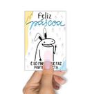 50 Cartões Agradecimento É só Fingir Que Faz Parte Da Dieta Páscoa Tam 7 x 10 cm