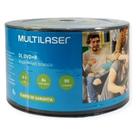 50 Dual Layer Multilaser 8x Printable 8gb
