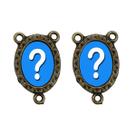 50 Entremeios Personalizados Ouro Velho Dupla Face