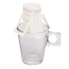 50 Filtros Lyor de Papel Descartável Dose Única para Café