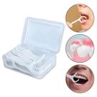 50 Fio Dental Com Cabo Haste Limpeza Dentes Higiene Bucal Odonto Odontologia Gengiva